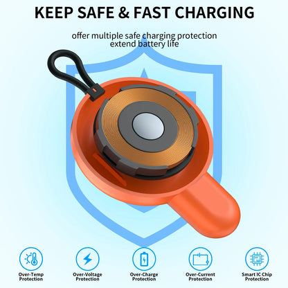 USB C Portable Charger for Samsung Watch - Wireless Magnetic Fast Charging Station Compatible with Galaxy Watch 6, 5, Pro, 3, 4 Classic