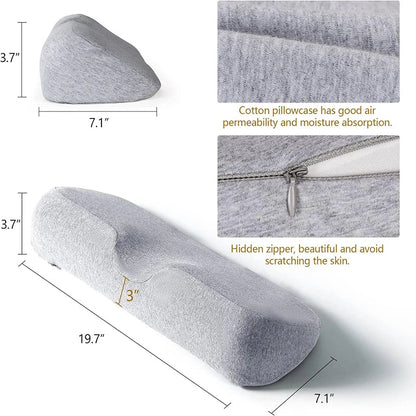 Memory Foam Cervical Pillow – Ergonomic Contour Neck Pillow for Side Sleepers, Orthopedic Support