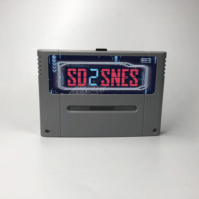SD2SNES Rev X Pro with 16GB Card — 16-Bit Game Console Accessory