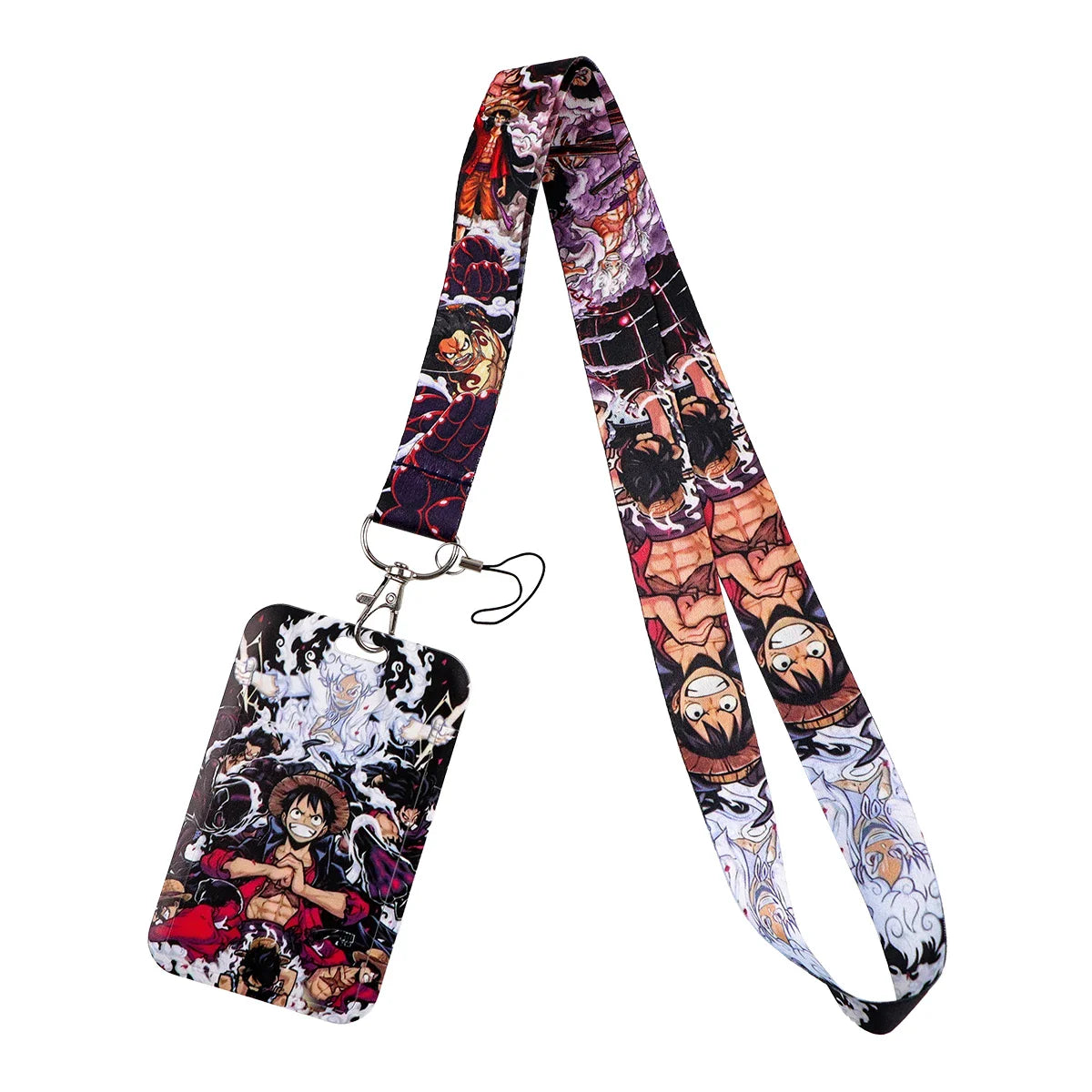 Zoro Anime Lanyard – Pirate Card Holder Neck Strap for Keys, ID, Phone, Badge, Cosplay Accessories & Gifts