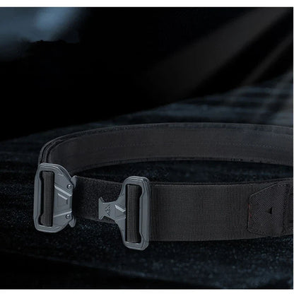 YAKEDA Battle Molle Riggers Belt – Heavy-Duty 3-in-1 Tactical Duty Belt with Anti-Slip Pad & Inner Belt