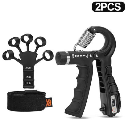 Adjustable 5–60Kg Heavy Hand Gripper – Fitness Hand Exerciser & Wrist Strengthener for Finger Training and Recovery