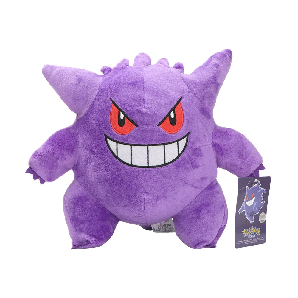 Gengar Plush Toy — Soft Stuffed Kawaii Cartoon Doll, Perfect Gift for Kids