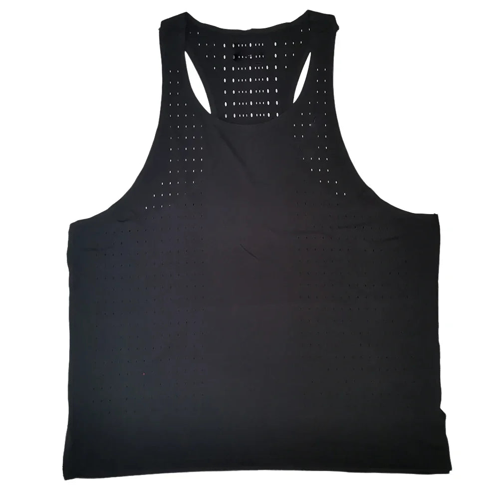 Men’s Athletic Running Tank Top - Sleeveless Performance Shirt for Track, Field & Fitness Training