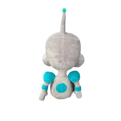 28cm Alien ET 3D Eyes Green Plush Toy – Invader ZIM GIR Dog Soft Stuffed Collectible, Christmas Gift for Children