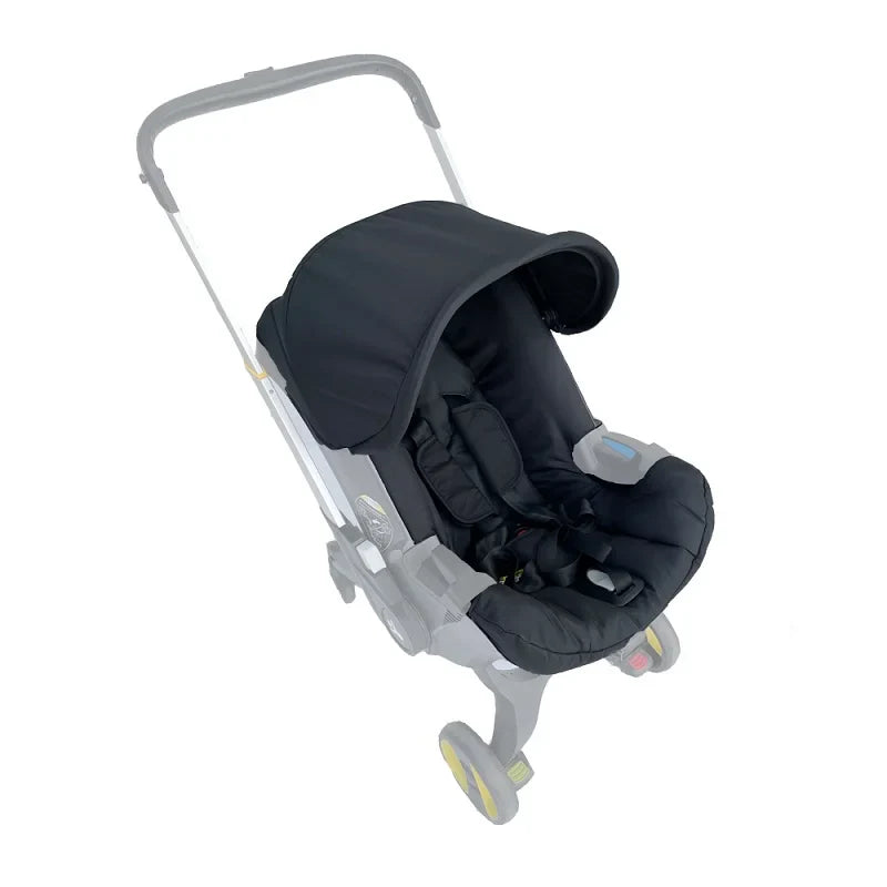 Stroller Accessories 4-in-1 Kit — Canopy, Seat Cushion, Changing Cover & Sunshade for Doona Car Seat Stroller
