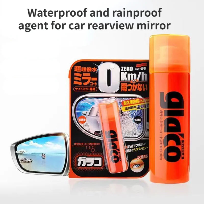 Soft99 Glaco Car Windshield Rain Repellent — Glass Hydrophobic Coating & Oil Film Remover for Anti-Rain Car Glass