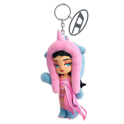 DIESEL x Dolores Limited Edition Plush Pendant – Hanging Bag Accessory Toy