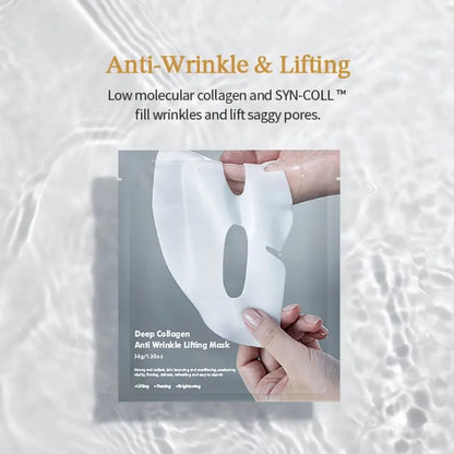 4pcs Collagen Face Mask – Deep Moisturizing & Nourishing, Firms Skin & Reduces Wrinkles