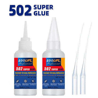 502 Super Adhesive Glue - 20g Multi-Purpose Adhesive for Metal, Plastic & DIY Repairs