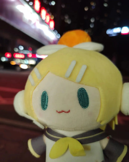 15cm Hatsune Miku Plush Toy – Kawaii Kagamine Len & Rin Stuffed Doll Collection, Perfect Kid Gift Ornament