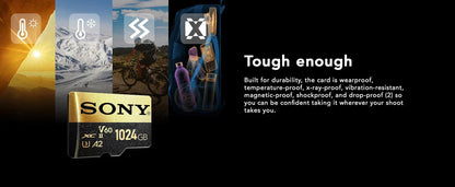 Sony Ultra Micro SD Card – 128GB/256GB/512GB/1TB A2 U3 V30 TF Memory Card for Phone & Computer