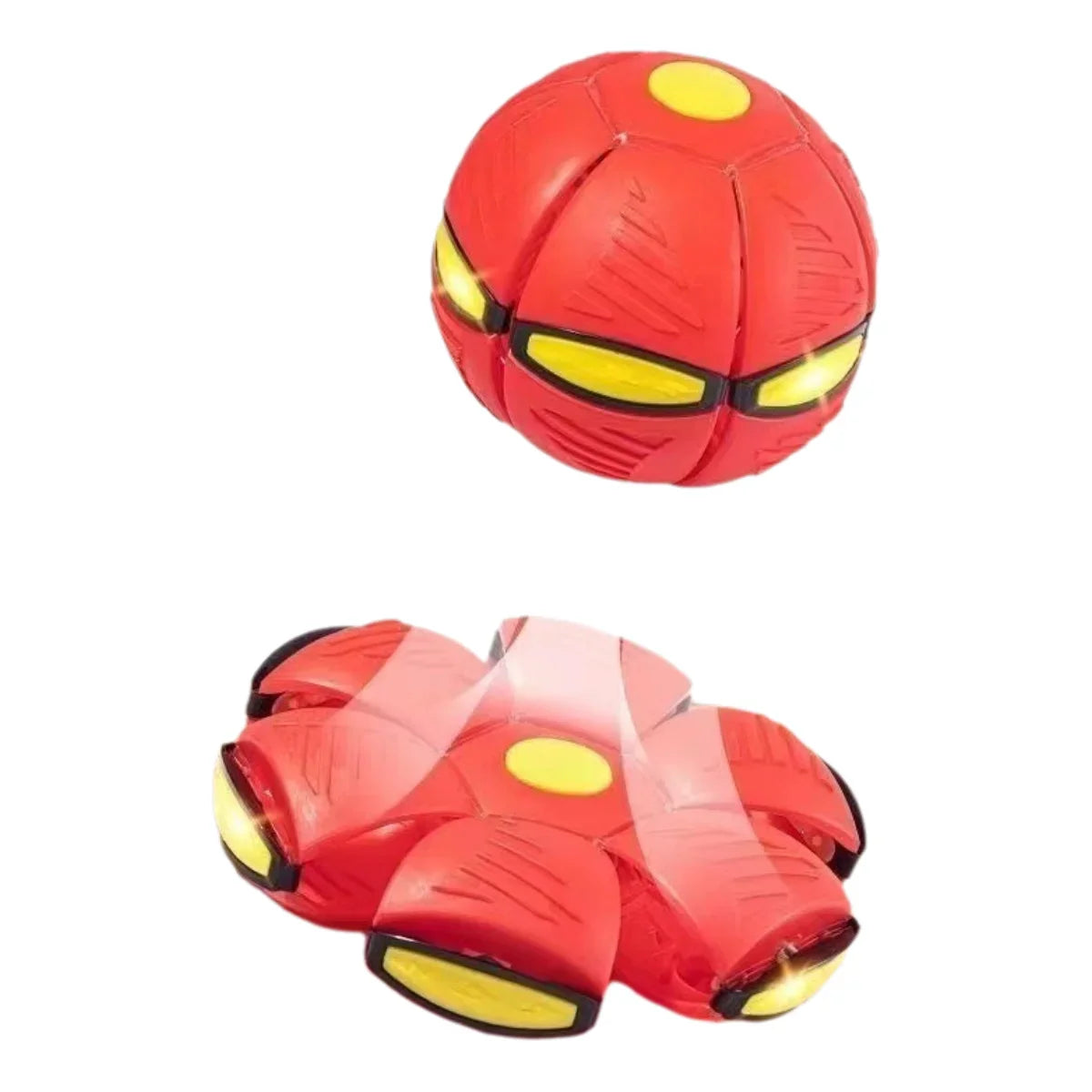 Blue Flying Saucer Deformation Ball Toy – Outdoor Parent-Child Foot Pressure Magic Vent Stress Relief Sports Toy