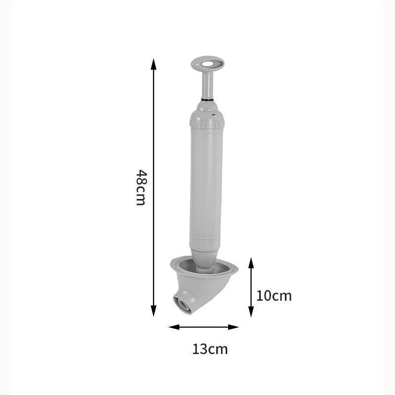 Multifunctional Silicone Toilet Plunger – High Pressure Vacuum Pump Anti-Blocking Drain Cleaner Tool