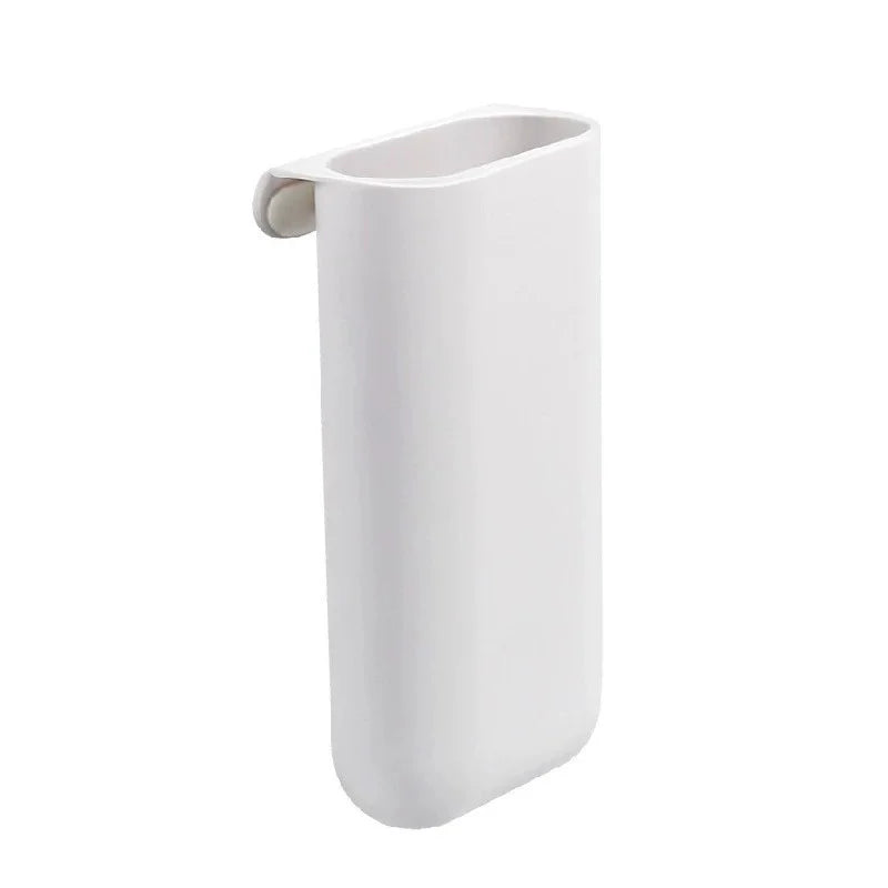 Clip-On Pen Holder Desk Organizer - Adhesive PP Plastic Pencil Storage Container Set