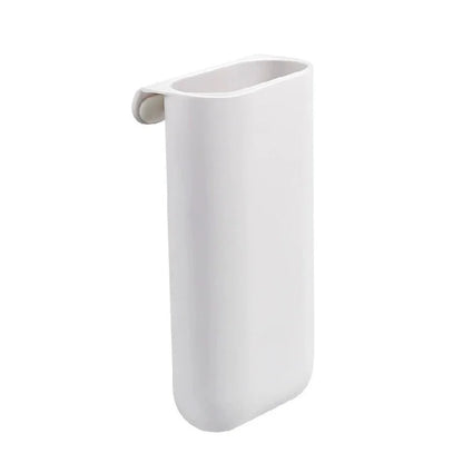 Clip-On Pen Holder Desk Organizer - Adhesive PP Plastic Pencil Storage Container Set