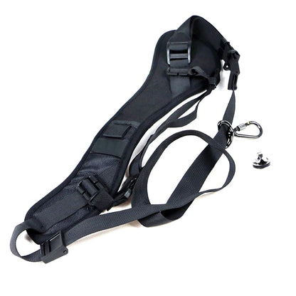 Camera Sling Strap with Safety Tether – Adjustable Comfortable Shoulder Belt for Outdoor Photography