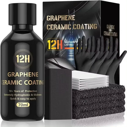 Graphene Ceramic Coating 20H/12H — Self-Healing UV Protection Car Detailing Coating for Long-Lasting Shine