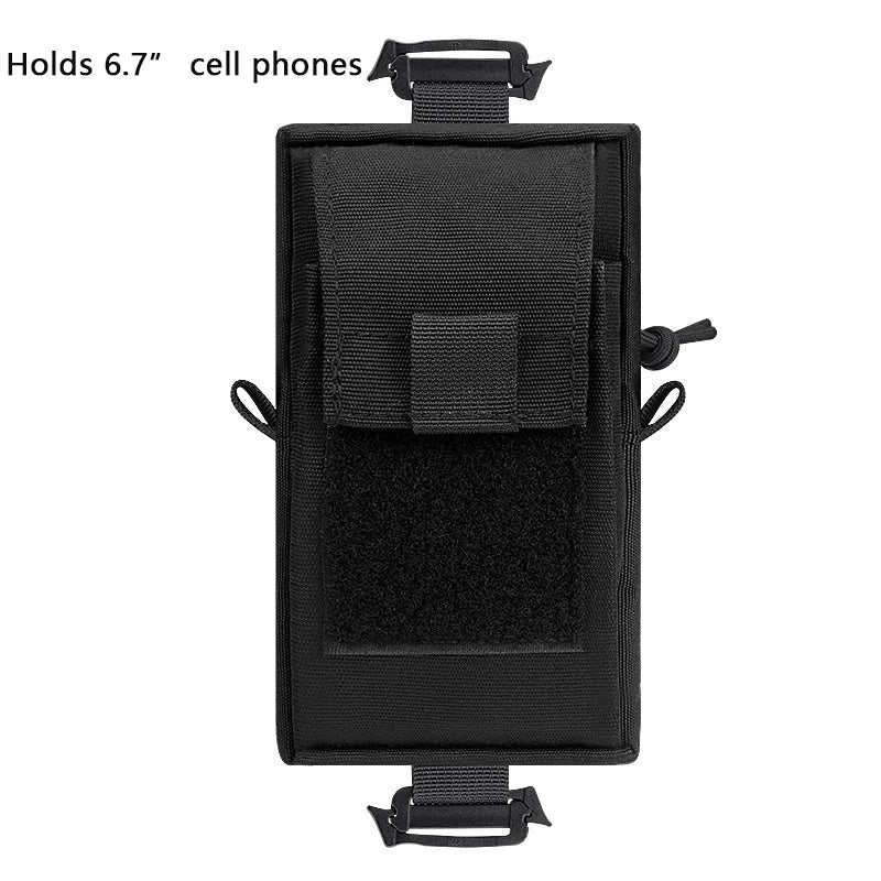 MOLLE Tactical Waist Bag – Outdoor EDC Pouch for Phone, Sports & Hunting Accessories