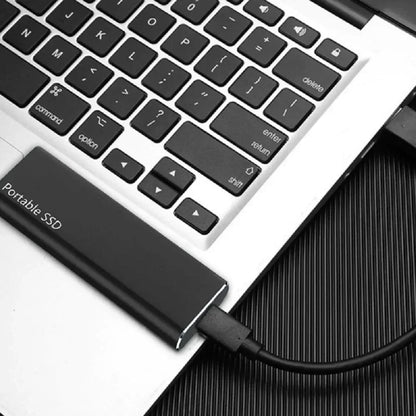 Portable SSD 1TB/2TB – High-Speed External Solid State Drive with USB 3.1/Type-C for Laptop, Phone, Mac, Windows