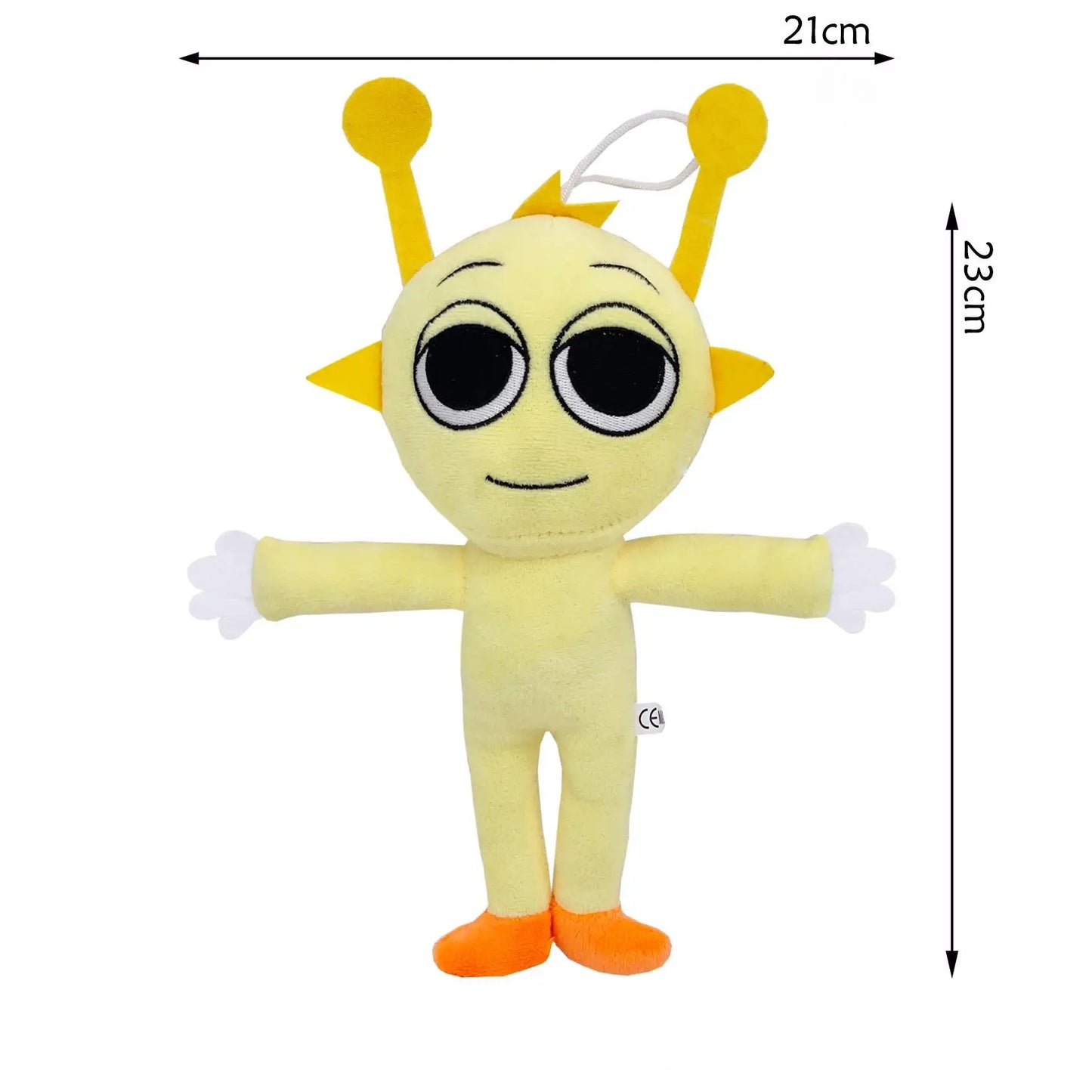 Sprunki Plush Toys – Humanoid Sprunki Soft Cartoon Pillow, Stuffed Game Doll for Kids’ Birthday Gift