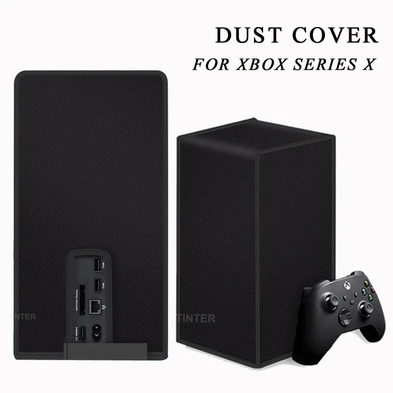 Xbox Series X Dust Cover & Vertical Case – Anti-Scratch, Dustproof Console Sleeve