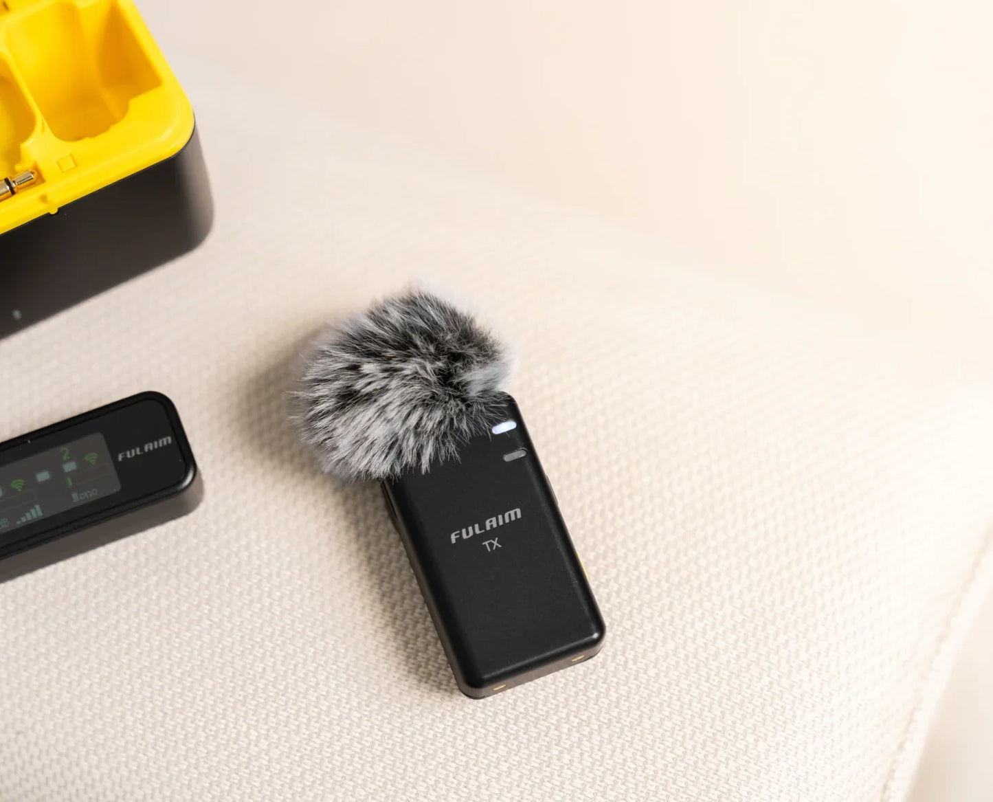 FULAI M X5 Wireless Lavalier Microphone – Quick Noise-Cancellation System for DSLR, iPhone, Android & YouTube Recording