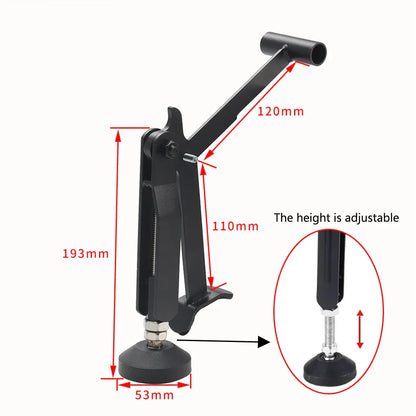 Energy-Saving Foldable Swingarm Lift – Portable Dirt Bike Wheel Support & Motorcycle Side Stand Paddock