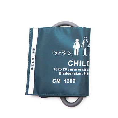 6-Size Blood Pressure Cuffs — Neonatal, Infant, Child, and Adult NIBP Arm & Thigh Accessories for CONTEC Monitors