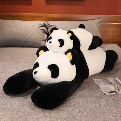 60–120cm Giant Panda Plush Toy — Soft Stuffed Animal Pillow for Kids, Birthday & Christmas Gift