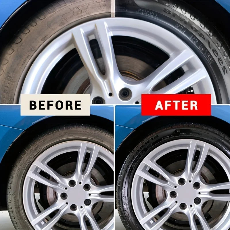 100g Tire Polishing Protective Paste — Long-Lasting Gloss Enhancer for Durable, Tightened Car Tires