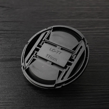 High-Quality Camera Lens Cap – Snap-On Front Lens Caps in 40.5mm, 49mm, 52mm, 55mm, 58mm, 62mm, 67mm, 72mm, 77mm, 82mm