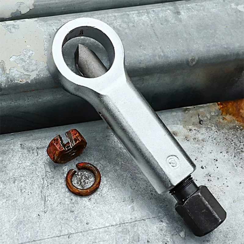 9-27mm Screw Removal Tool - Professional Steel Nut Splitter Kit, Separator & Breaker for Rusty Nuts, Durable Manual Hand Tool