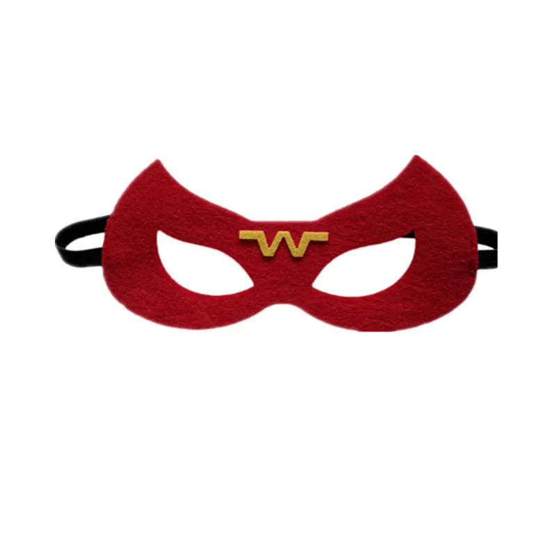 Halloween Superhero Masks — Christmas & Birthday Party Dress-Up Cosplay Mask for Kids, Children’s Favor & Mystery Gift