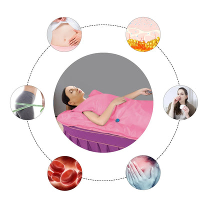 650W Portable Infrared Sauna Blanket – Remote Control Weight Loss & Beauty Machine, 180x80cm