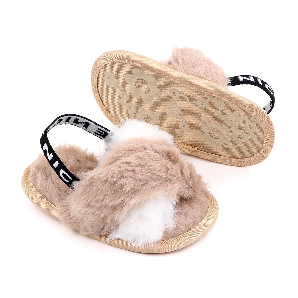 Baby Winter Soft Slippers - Cozy Prewalker Shoes for Boys & Girls Ages 0-18 Months