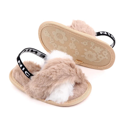 Baby Winter Soft Slippers - Cozy Prewalker Shoes for Boys & Girls Ages 0-18 Months