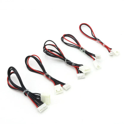 5pcs JST-XH Lipo Balance Wire Extension – 1S-6S 22AWG 20cm Charging Cable for RC Battery