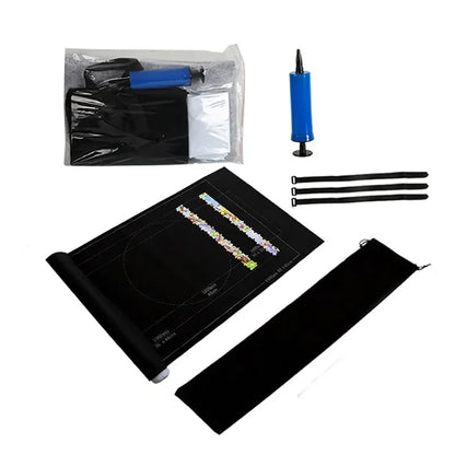 Puzzles Pad Roll-Up Felt Mat – Portable Playmat for Up to 1500-Piece Jigsaw Puzzle (Mat Only)