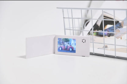 128MB 2.4" LCD Video Greeting Card – MP4 Player for Birthday, Mother’s Day & Advertising Gifts
