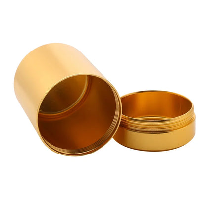 Mini Stainless Steel Metal Tea Box — Portable Travel Container & Organizer for Sugar, Coffee, and Household Storage