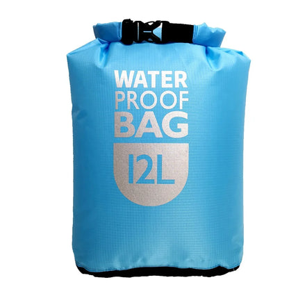 6L/12L Outdoor Dry Bag – Waterproof Sack for Fishing, Boating, Rafting, Kayaking, Floating Accessories