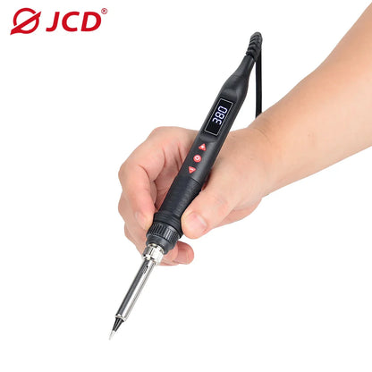JCD Micro Hot Air Gun 8208 – 750W Soldering & Welding Rework Station, LCD Display All-in-One Heat Gun for BGA & IC Soldering