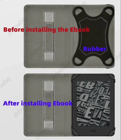Universal Kindle E-Reader Case - Protective Cover for Kindle 4/5 and Paperwhite 6 Inch Models