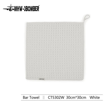 MHW-3BOMBER Barista Coffee Towels – Professional Square Cleaning Cloths for Espresso Machines & Kitchen Use