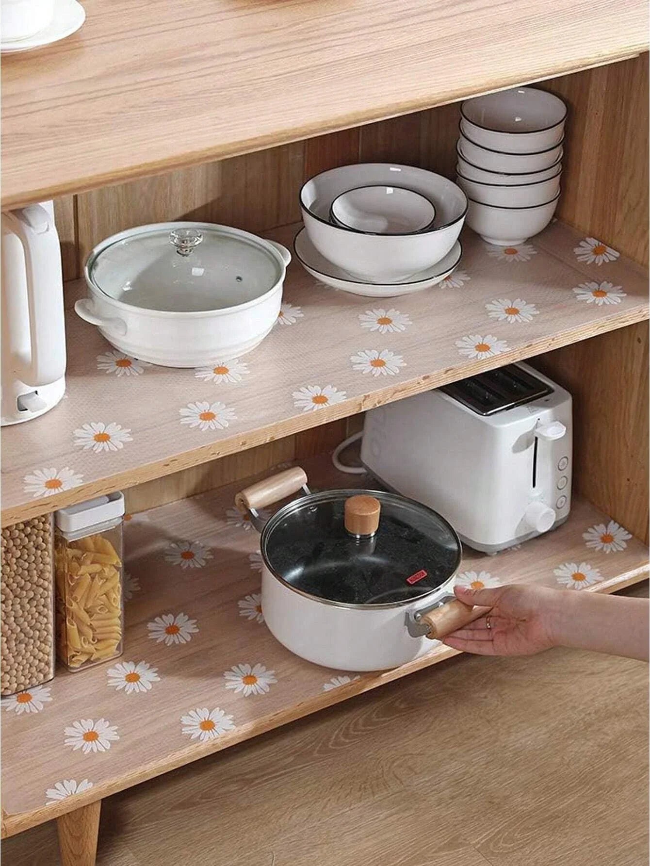 Daisy Shelf Liner — Waterproof EVA Kitchen Cabinet, Fridge & Drawer Mat