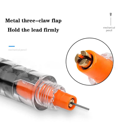 UNI KURU TOGA M5-452 Mechanical Pencil 0.5mm – Rotating Lead Automatic Pencil for Continuous Writing & Sketching