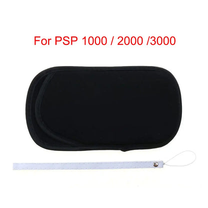 YuXi Soft Protective Carrying Case – Storage Pouch for PSV PSP 1000/2000/3000, PSP Go, New 3DS & Switch Lite Console