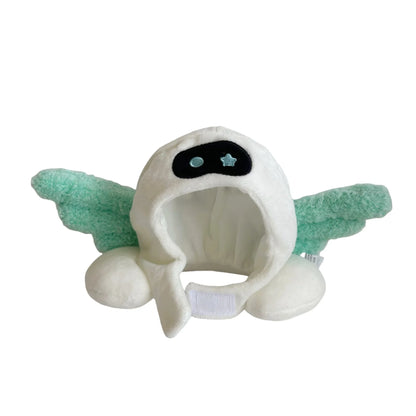 Korea Wootteo Plush Toy – Kawaii Astronaut Wings Stuffed Doll Keychain for Backpack, JIN Design, Fan Gift