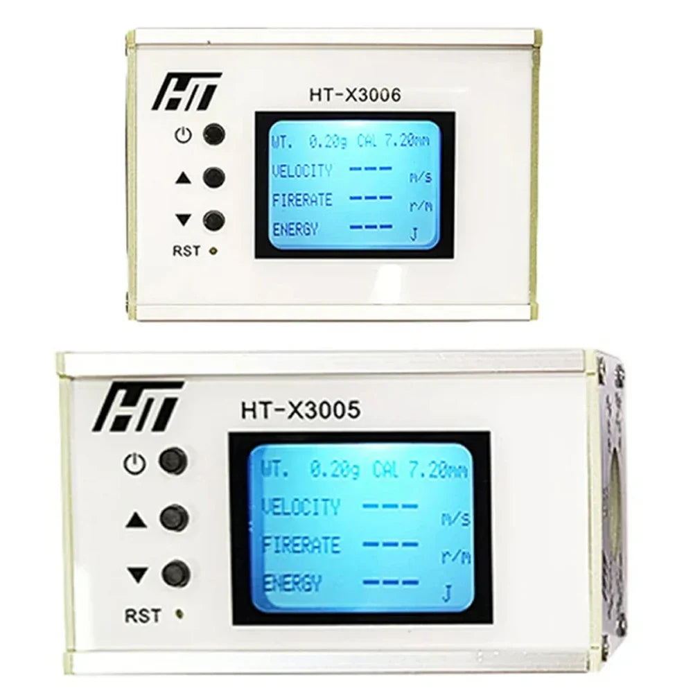 HT-X3006 Shooting Speed Meter – 1-999m/s Bullet Velocity & Energy Chronograph Tester